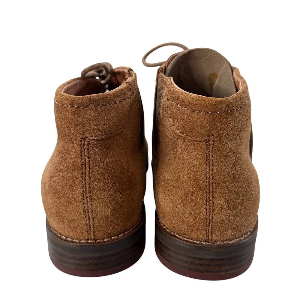 Mark‎ Nason Brown Camel Suede Memory Foam Lux Chukka Desert Boots Size 8 NWOB